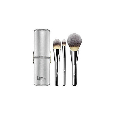 IT Brushes For ULTA Complexion Perfection Essentials 3 Pc Deluxe Brush Set