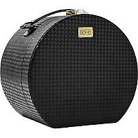 Soho Houndstooth Round Train Case