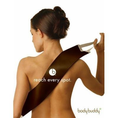 Body Buddy Non Absorbent Lotion Applicator (Dark Brown Walnut Color)