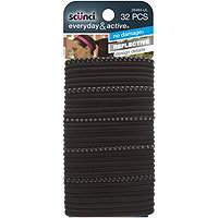 Scunci Everyday & Active Elastics No Damage Solid Black