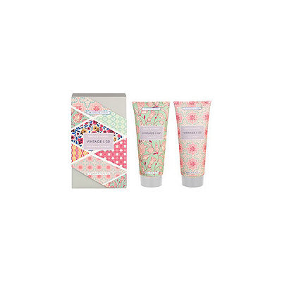 Heathcoat & Ivory Vintage & Co Fabrics & Flowers Gel/Lotion Set