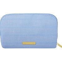 Tartan + Twine Blue Aster Medium Clutch