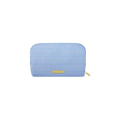 Tartan + Twine Blue Aster Medium Clutch