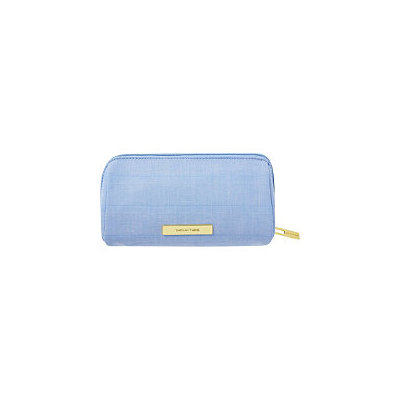 Tartan + Twine Blue Aster Pencil Case Embroidery