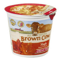 Brown Cow Cream Top Yogurt Maple All Natural