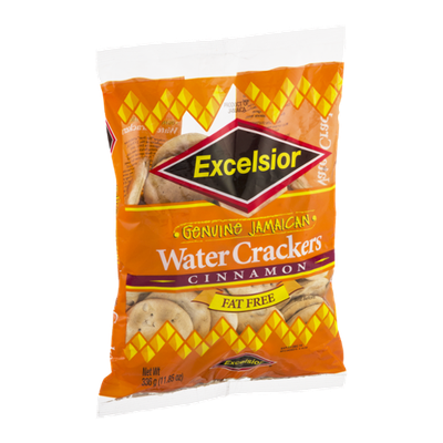 Excelsior Genuine Jamaican Water Crackers Cinnamon