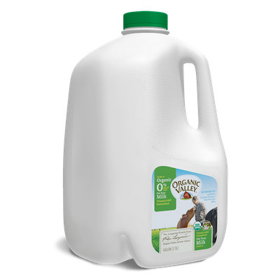 Organic Valley® Fat Free Skim Milk, Pasteurized, Gallon