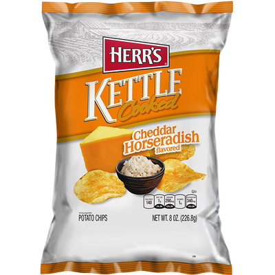 Herr's® Cheddar Horseradish Kettle Cooked Potato Chips