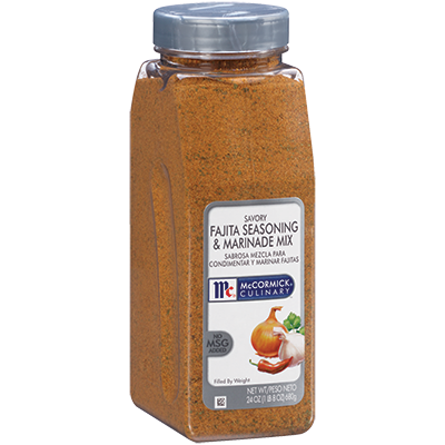 McCormick Culinary® Fajita Seasoning & Marinade, Savory