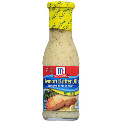 McCormick® Fat Free Lemon Butter Dill Seafood Sauce