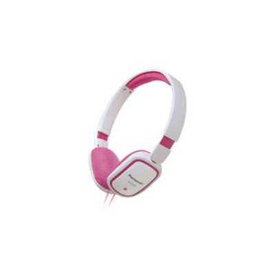 Panasonic Lt Wt On Ear Headphones Wht/Pink DSV