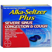 Alka-Seltzer Plus Severe Sinus Congestion & Cough