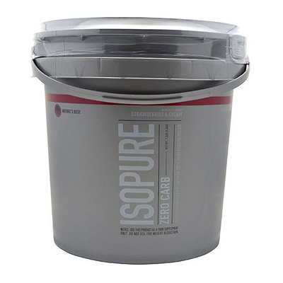 Nature's Best Isopure Zero Carb Strawberries & Cream Protein Drink Mix Powder