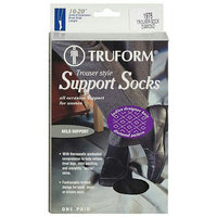 Truform Women's Trouser Style Mild (10-20 mm) Support Socks - XL