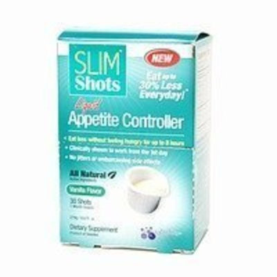 Slim Shots Liquid Portion Control, Shots, Vanilla 30 ea