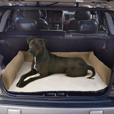 JLA Pets Crate Mate 42 by 36-Inch SUV Travel Pad, Khaki
