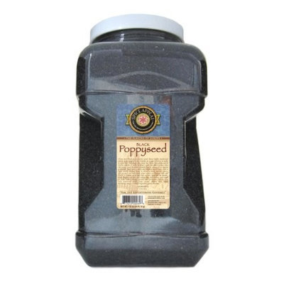 Spice Appeal Poppyseed (Black), 104-Ounce Jar