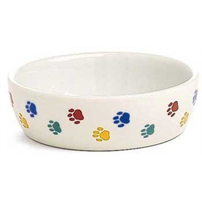 Ethical 5-Inch Cat-Paw Print Stonware Dish