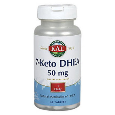 Kal 7-Keto DHEA - 50 mg - 30 Tablets