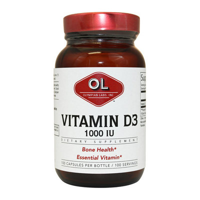 Olympian Labs Vitamin D3 Capsules