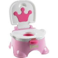 Fisher-Price Royal Stepstool Potty, Pink Princess (Discontinued by Manufacturer)
