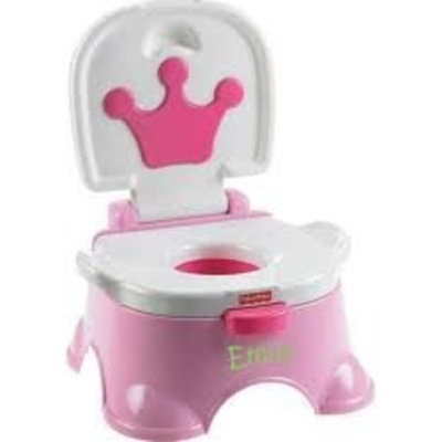 Fisher-Price Royal Stepstool Potty, Pink Princess (Discontinued by Manufacturer)