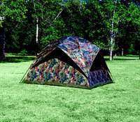 Texsport Headquarters Square Dome Tent in Camouflage