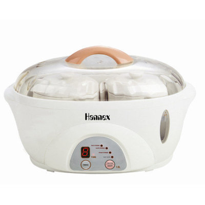 Hannex 1.7-Quart Electric Multi-Stew Cooker/Steamer Pot