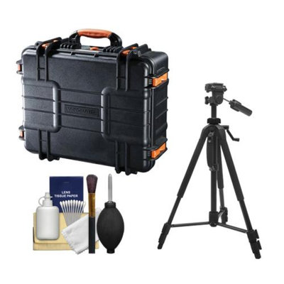 Vanguard Supreme 46F Waterproof and Airtight Hard Case with Foam with Tripod + Cleaning Kit