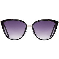 Starlight Black Gold Metal Cateye