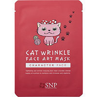 SNP Cat Wrinkle Face Art Mask Sheet