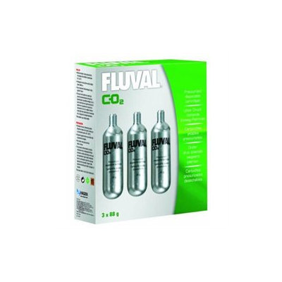 RC Hagen A7547 Fluval Disposable 3.1 oz CO2 Cartridge 3-pack