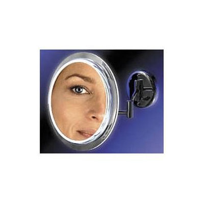 Zadro - Surround Light 5X Wall Mirror SW35 Chrome