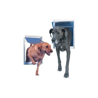 Perfect Pet by Ideal Small White Aluminum Pet Door