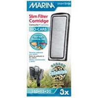 RC Hagen A291 Marina Slim Filter Carbon Plus Ceramic Cartridge 3-pk