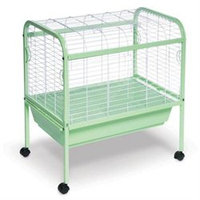 Prevue Hendryx Jumbo Small Animal Cage on Stand with Casters - 29x19x31