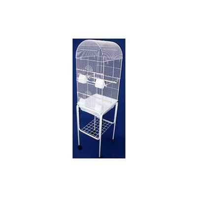 YML Tall Round 4 Perch Bird Cage with Stand