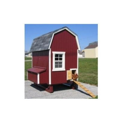 Little Cottage Co. Little Cottage Company 6 x 8 Gambrel Barn Chicken Coop