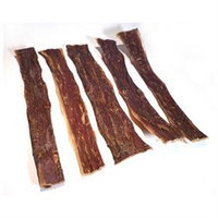 Canine Caviar Pet Foods 700175 12 in. Buffalo Jerky Flat#44; 30Count