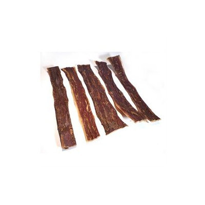 Canine Caviar Pet Foods 700175 12 in. Buffalo Jerky Flat#44; 30Count