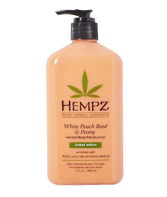 HEMPZ® White Peach Rosé & Peony Herbal Body Moisturizer