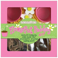 Sassafras Enterprises 2713 Kids Flower Pot Pudding Tray Kit