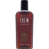 American Crew Travel Size 3-in-1 Tea Tree Shampoo, Conditioner and Body Wash
