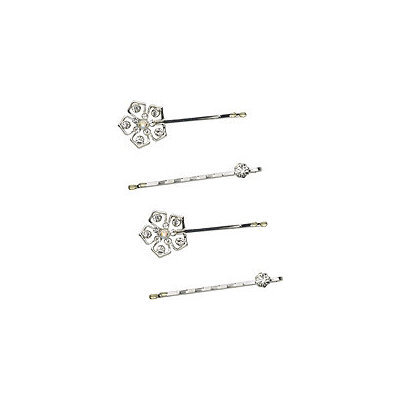 Karina Silver Bobby Pin Set