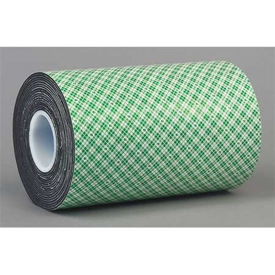 3M 4056 Double Sided Tape,1In x 36 yd, Black, PK9