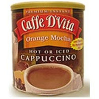 Caffe D'Vita Orange Mocha Cappuccino, 16 oz Cans, 6 ct