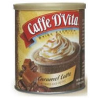 Caffe D'Vita Caramel Latte Blended Iced Coffee, Cans, 19 oz