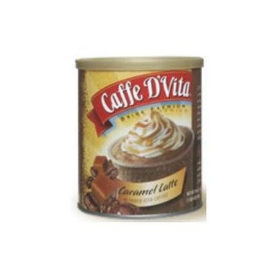 Caffe D'Vita Caramel Latte Blended Iced Coffee, Cans, 19 oz