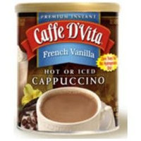 Caffe D'vita Caffe DVita F-DV-1C-06-FRVA-NU French Vanilla Cappuccino 6 1lb canisters