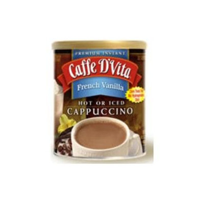 Caffe D'vita Caffe DVita F-DV-1C-06-FRVA-NU French Vanilla Cappuccino 6 1lb canisters